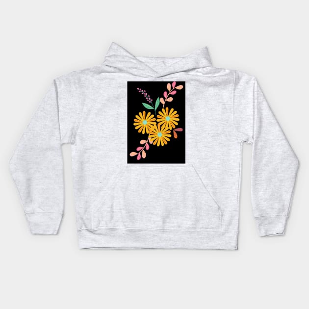 Flower Kids Hoodie by JARTE